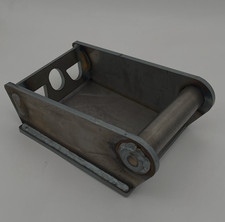 MS03 Anschweißrahmen Adapterrahmen Schnellwechsler Bagger mit Grundplatte