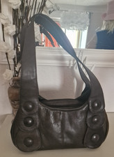 Cool Echtes Leder Tasche Schultertasche Leder  Olivgrün sehr gut