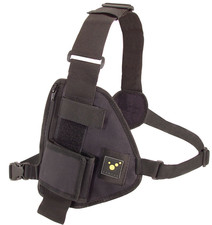 Tee-uu CHEST Funkgeräte-Harnisch für bis zu zwei Funkgeräte/Knickkopflampe/Handy