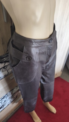 Damen echtleder hose essentiel - damen,