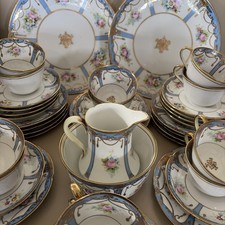 Noritake Art Deco 12 x Gedeck