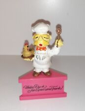 Vintage 80er Muppet Show DÄNISCHER KOCH Sockel Schleich Henson 1980 W. Germany 