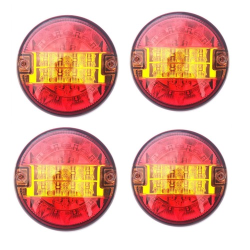 Led rückleuchte rund - 4x,