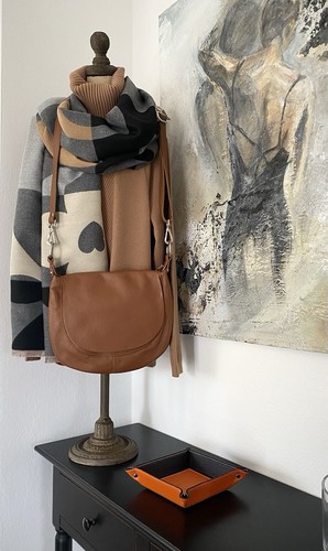 Umhängetasche leder damen - leder,