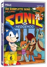 Sonic the Hedgehog * DVD komplette 26-teilige Zeichentrickserie * Pidax Neu