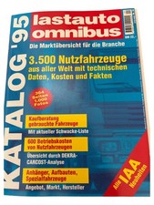 lastauto omnibus Katalog '95 Nutzfahrzeuge Marktübersicht IAA Neuheiten Fachbuch