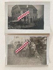 2 alte Fotos Jugendstil Villa