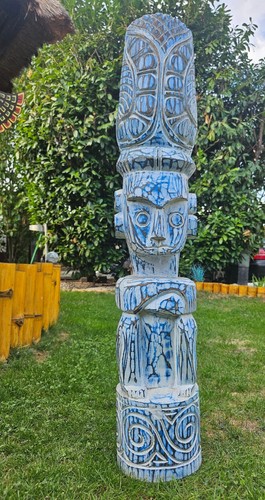 Totem pole wood maya inca - totem,