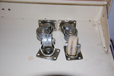 4 Rollen original  von Baisch Instrumentenschrank  Arztschrank  Dental Schrank