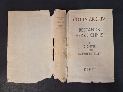 Bestandsverzeichnis des