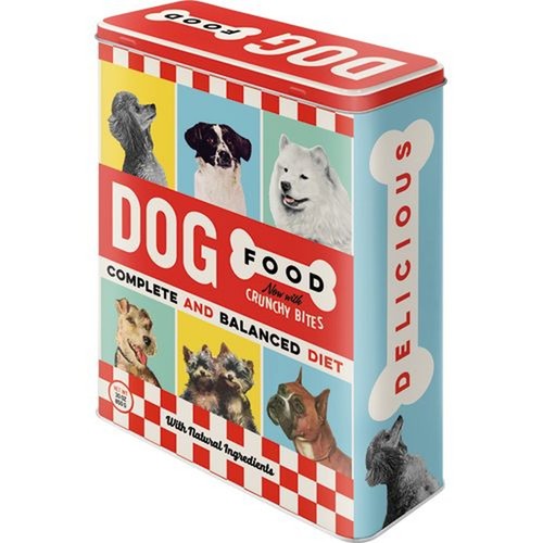 Blechdose hundefutter - "hundefutter,