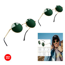 Runde Sonnenbrille Retro