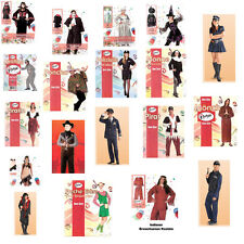 Karneval Fasching Kostüm Damen und Herren diverse Modelle One Size, 24 Varianten