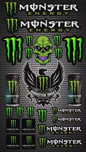 Monster aufkleber vinyl - monster, x