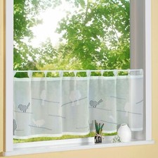 Scheibengardine Vogel Natur