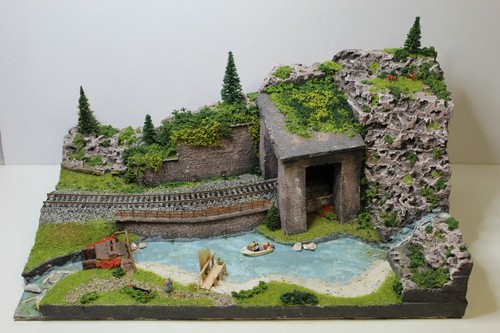 Diorama eistöbli berg - diorama, "eistöbli"