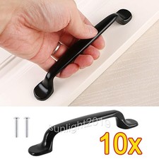 10 Set Möbelgriffe Relinggriff Schublade Schrank Klassisch Griffe 96 / 128mm