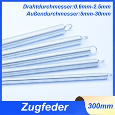 Edelstahl Zugfeder, Maximale