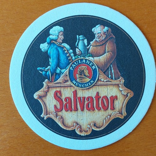 Bierdeckel paulaner salvator - paulaner,