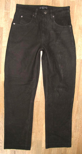 Schmale raberg lederjeans - -,