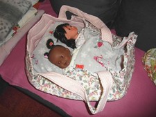 Große Puppen-Tragetasche, neu