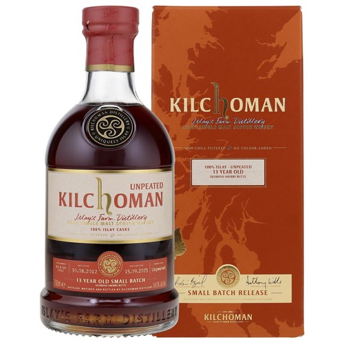 Kilchoman jahre unpeated - 13,