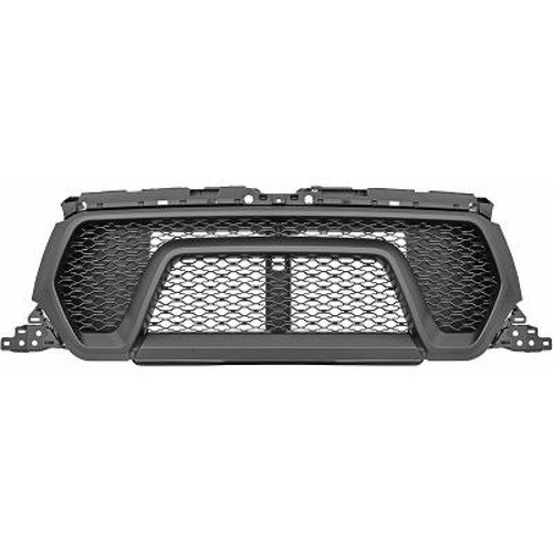 Kühlergrill matt schwarz
