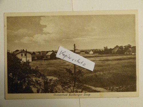 Alte ansichtskarte ostseebad - alte,
