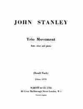 Triosatz John Stanley Buch [Softcover] Flöte [Alt- oder Tenorblockflöte], Obo