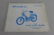 Teilekatalog Motobecane Moby Typ M1PR / M1PRT / M1PRTS Stand 04/1970