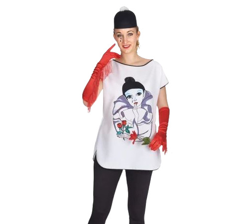 Andrea damen pierrot longshirt - andrea, pierrot-longshirt