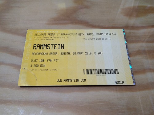 Rammstein live belgrade - live, in