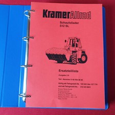 Ersatzteilliste für Kramer Radlader 512 SL Motor Deutz F4L 912-K45L