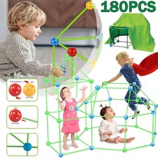 180Stk DIY Bauen Kinder Zelt