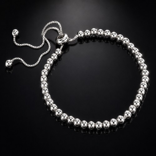 Damen armband kugeln - kugeln, edelstahl