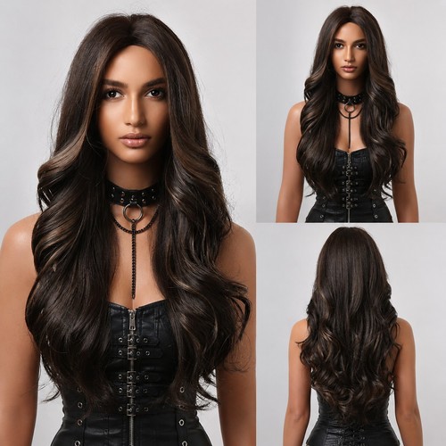 Long wavy cosplay - long, perücken