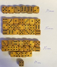 46 Bakelit Würfel DDR / 237g