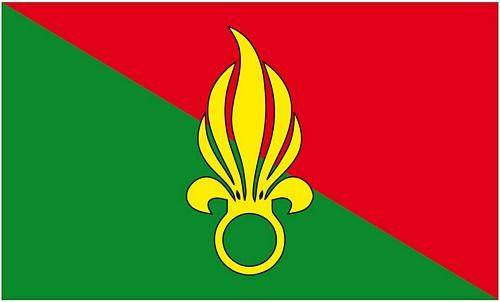 Fahne flagge fremdenlegion - fahne, /