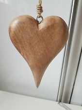 Grosses Holzherz, Herz, Holz, Dekoration Handschmeichler Holz