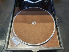 Antiker Phonograph Original HIS MASTER VOICE  Vintage-Grammophon zum Sammeln.