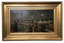 EARLY 20TH SIGNED - OIL