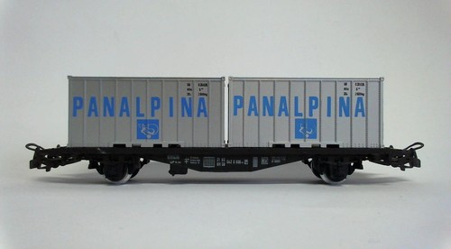 Containerwagen mit - , 2