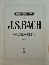Notenheft J.S. Bach