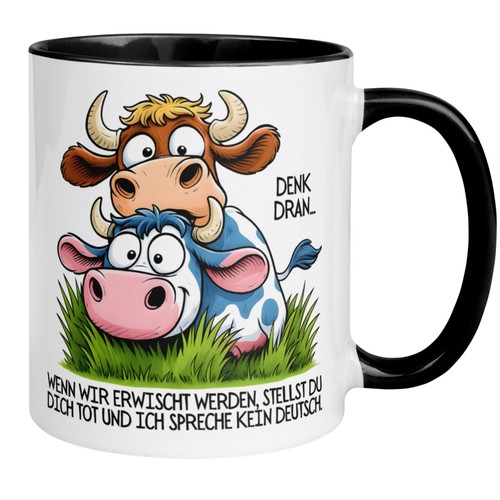 Tasse kuh wenn wir - kuh,