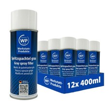 12x Spritzspachtel 400ml Grau