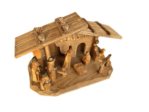 Alte krippe christi geburt - , 3