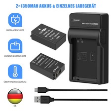 2x 7.4V EN-EL20 EN-EL20a Akku + Ladegerät für Nikon Coolpix P950 P1000 J1 J2 J3
