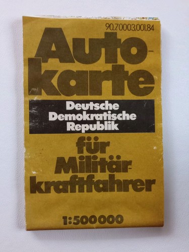 Alte auto karte ddr für - auto,