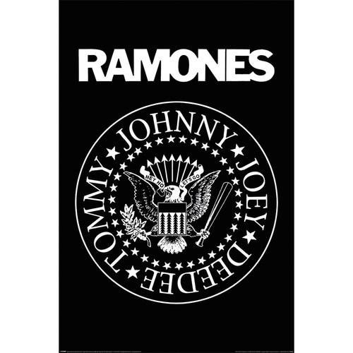 Ramones poster crest - crest, logo