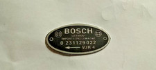Nameplate plate Bosch